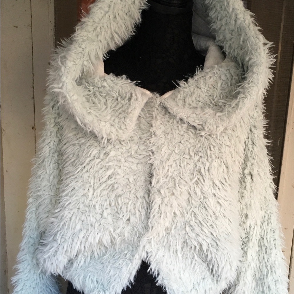 Free People fluffy jacket, size XXS